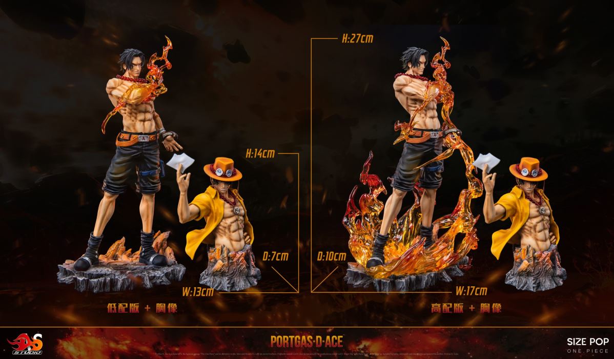Flame Ace & Goodbye Ace Bust - One Piece