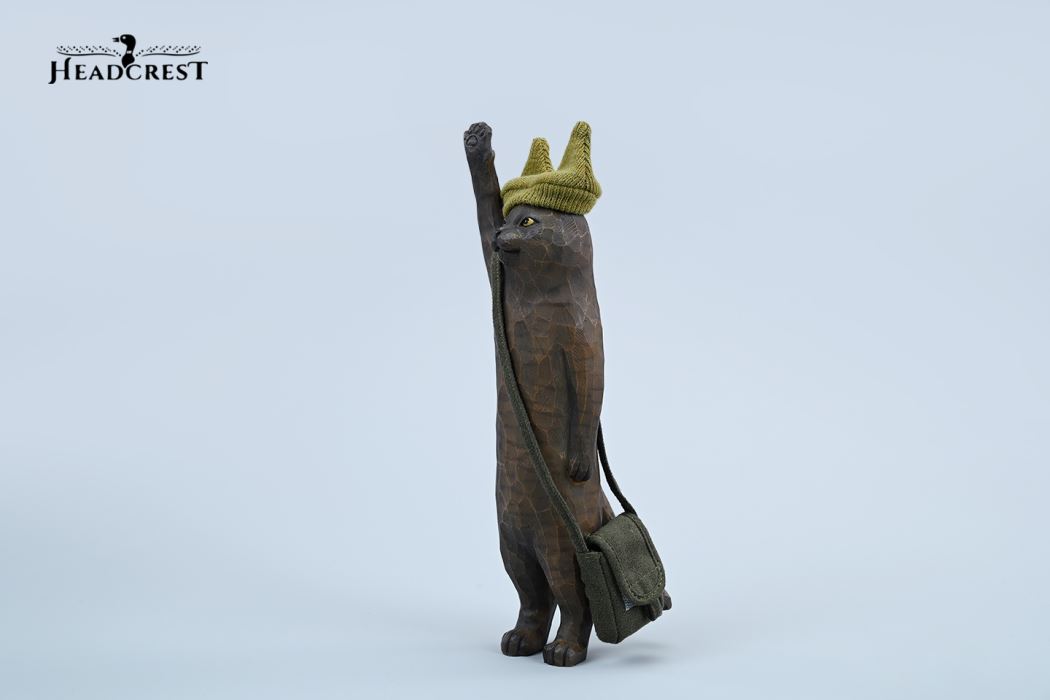 Woodcut Cat 8.0 H2405 Static Animal