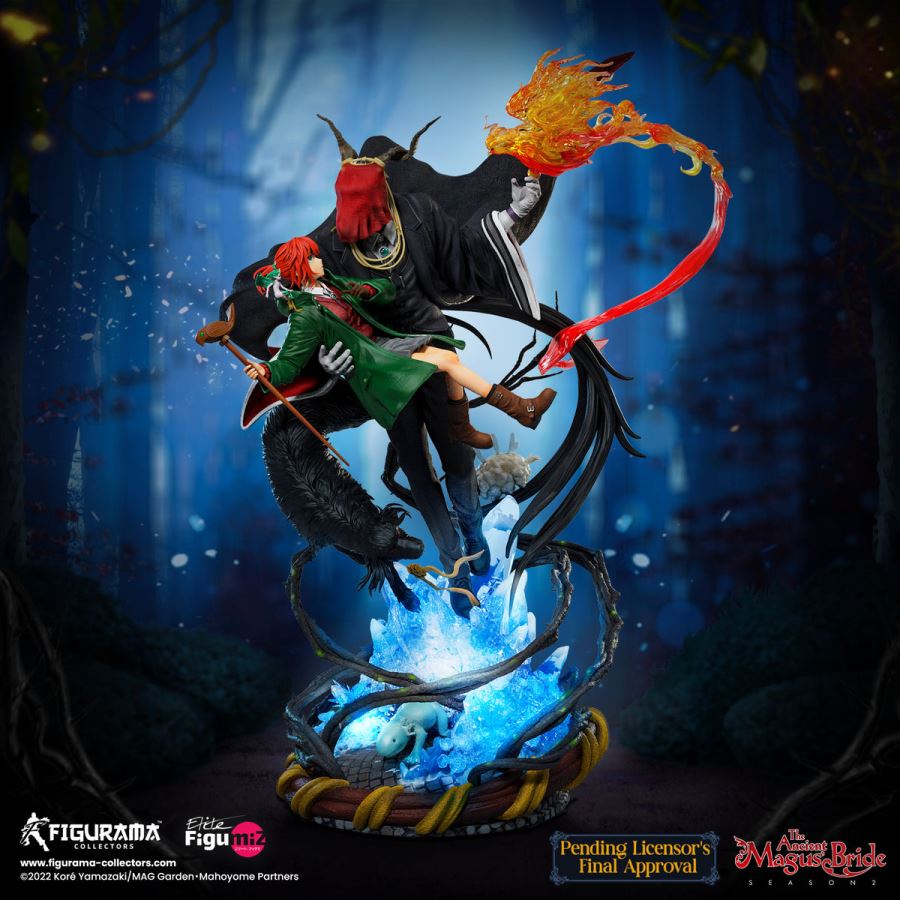 Chise & Elias Elite FigumiZ statue creates The Ancient Magus' Bride
