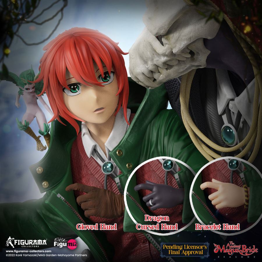 Chise & Elias Elite FigumiZ statue creates The Ancient Magus' Bride