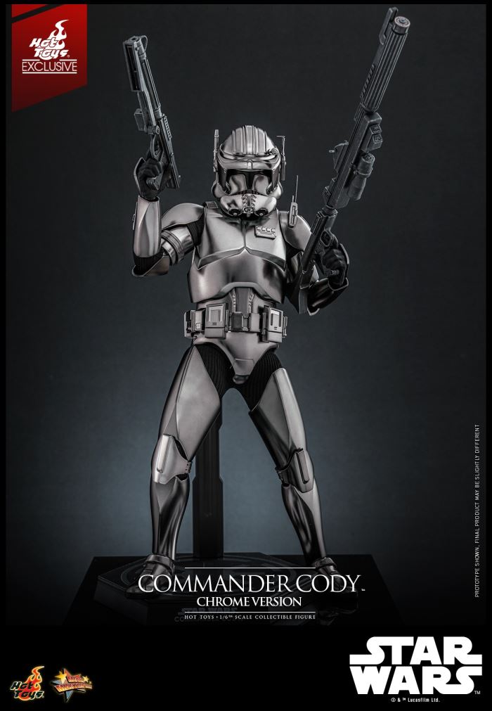 STAR WARS: EPISODE III REVENGE OF THE SITH COMMANDER CODY (CHROME VER) 1/6