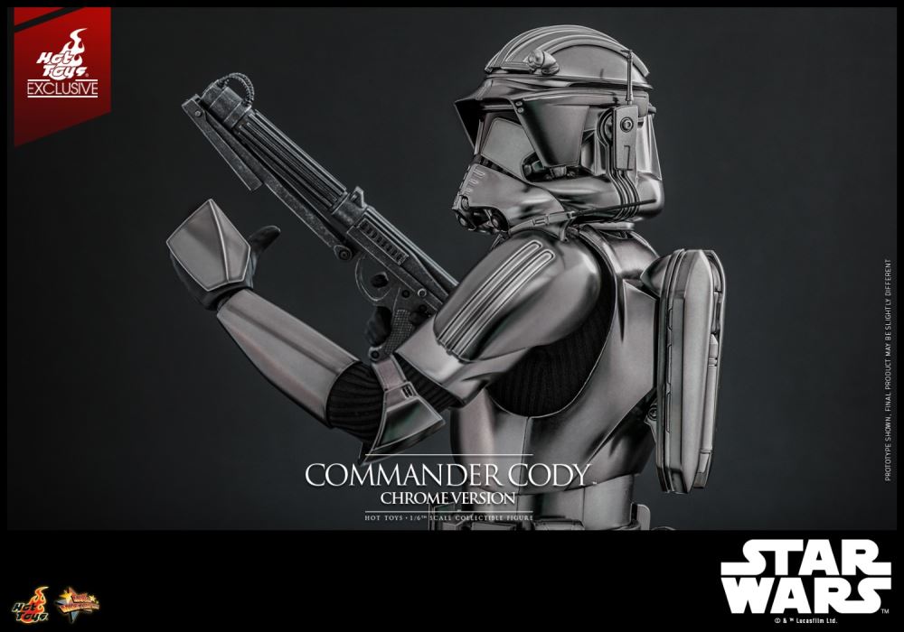 STAR WARS: EPISODE III REVENGE OF THE SITH COMMANDER CODY (CHROME VER) 1/6