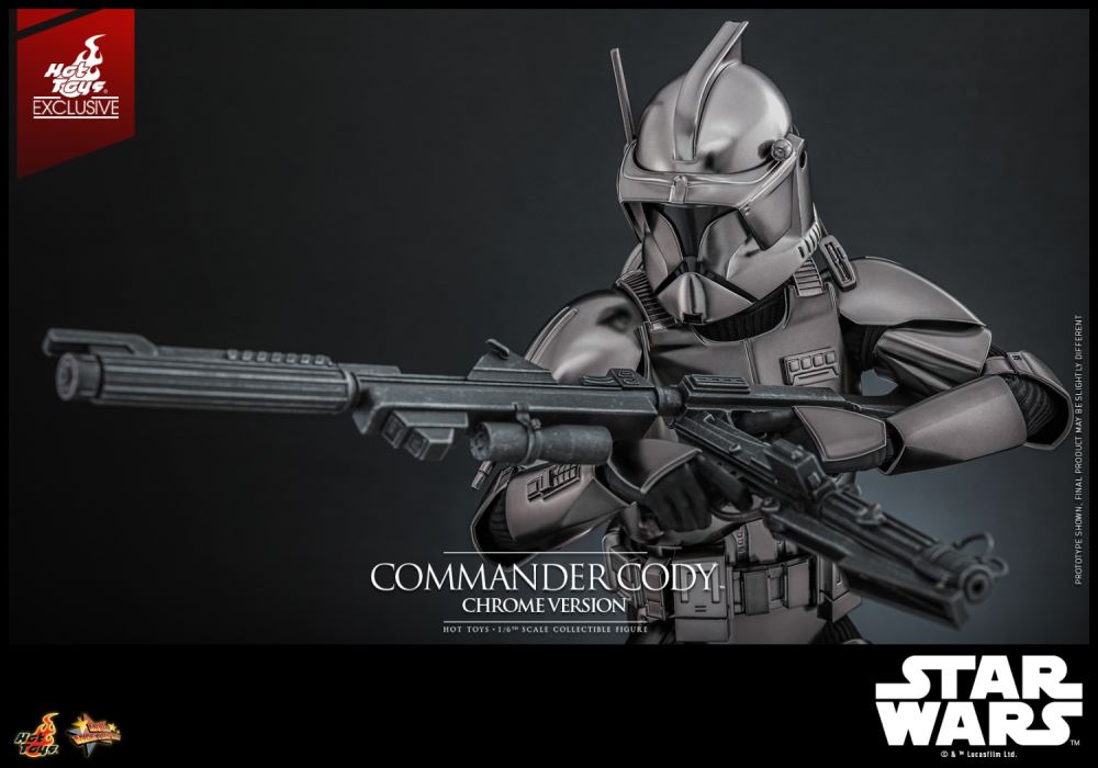 STAR WARS: EPISODE III REVENGE OF THE SITH COMMANDER CODY (CHROME VER) 1/6