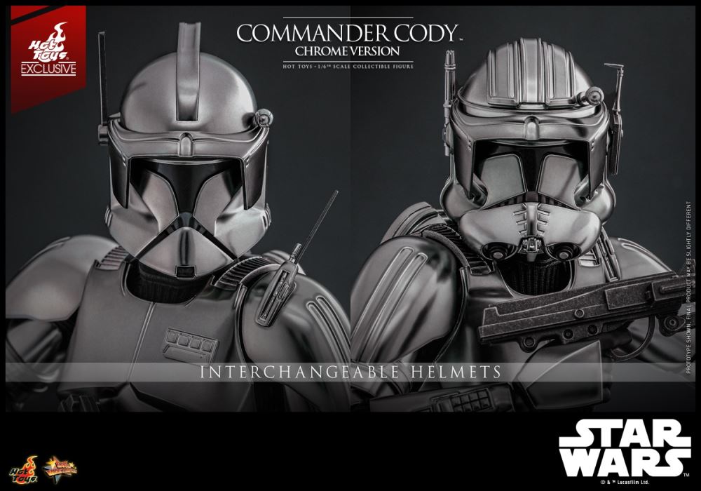 STAR WARS: EPISODE III REVENGE OF THE SITH COMMANDER CODY (CHROME VER) 1/6