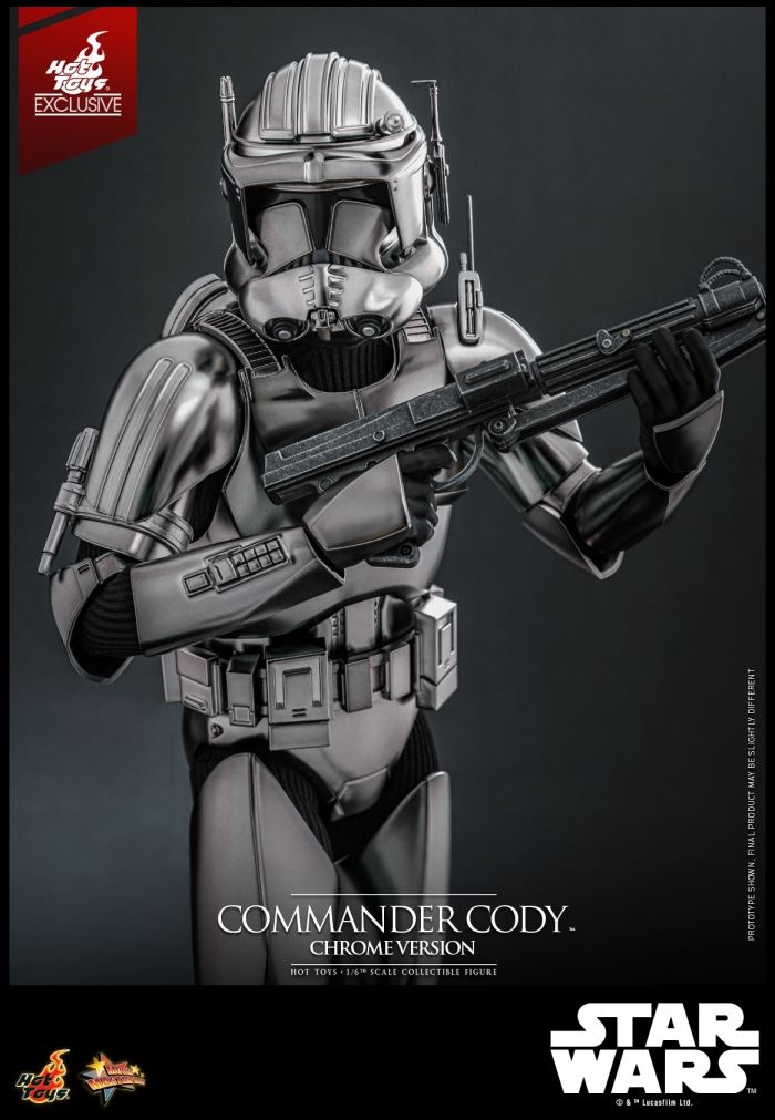 STAR WARS: EPISODE III REVENGE OF THE SITH COMMANDER CODY (CHROME VER) 1/6