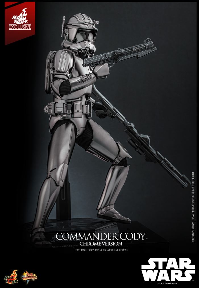 STAR WARS: EPISODE III REVENGE OF THE SITH COMMANDER CODY (CHROME VER) 1/6