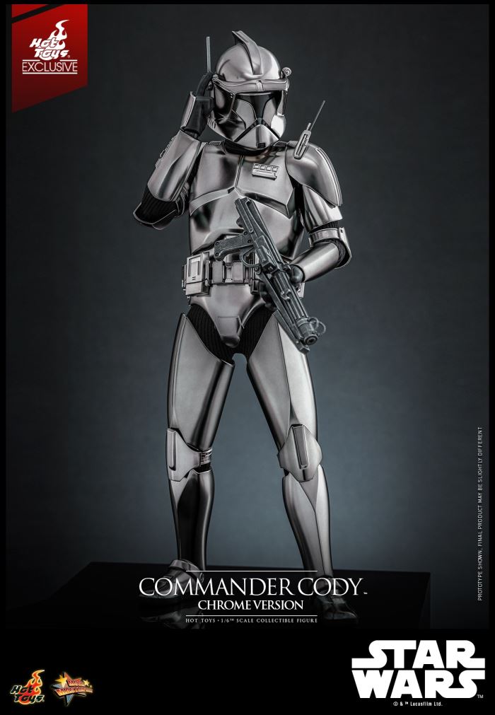 STAR WARS: EPISODE III REVENGE OF THE SITH COMMANDER CODY (CHROME VER) 1/6