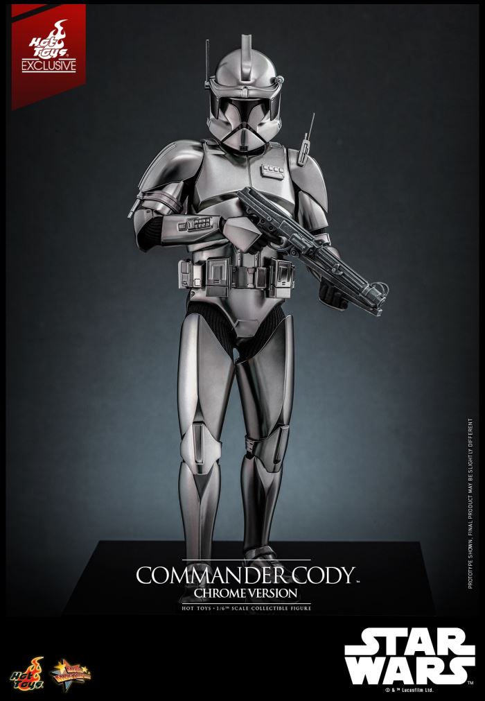 STAR WARS: EPISODE III REVENGE OF THE SITH COMMANDER CODY (CHROME VER) 1/6
