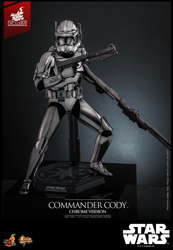 STAR WARS: EPISODE III REVENGE OF THE SITH COMMANDER CODY (CHROME VER) 1/6