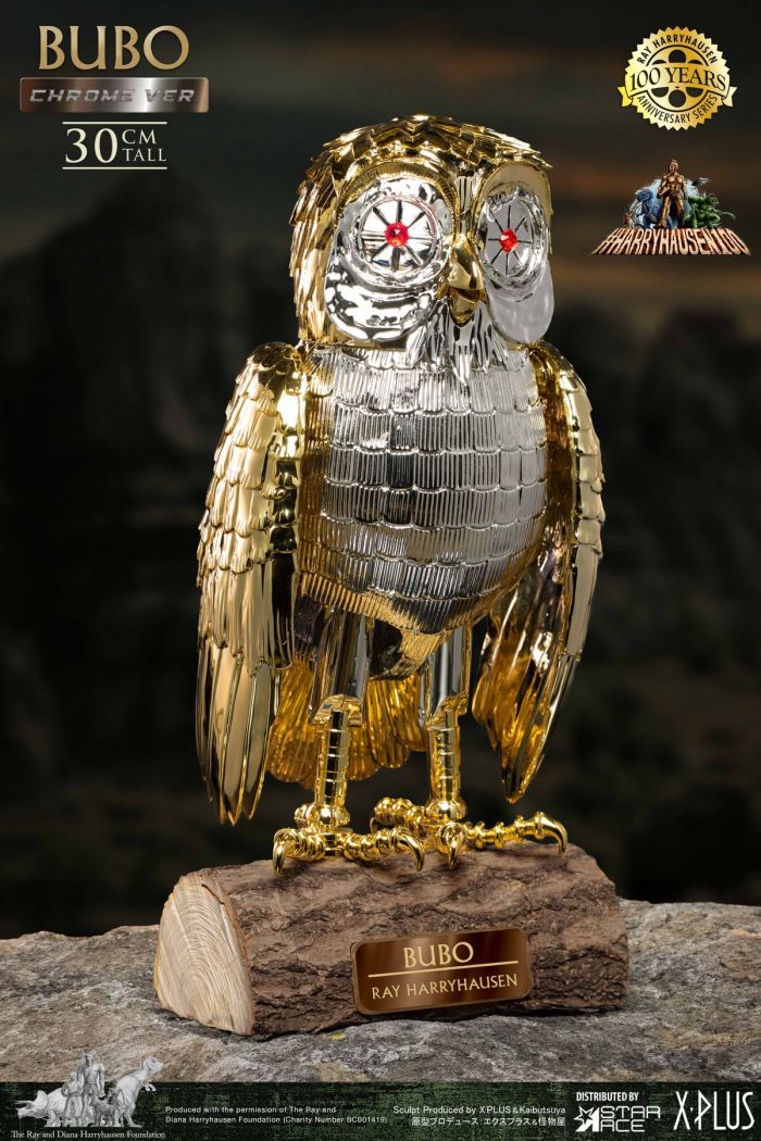 Ray Harryhausen 100th Anniversary - Baby Bird Bubo (Electroplated Version)