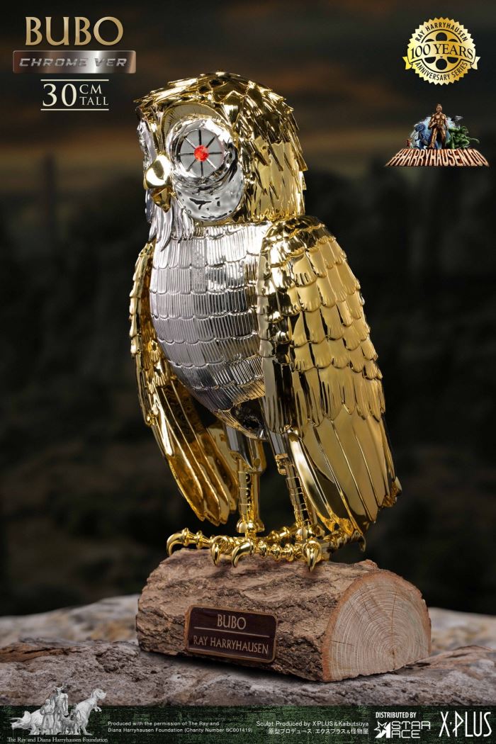 Ray Harryhausen 100th Anniversary - Baby Bird Bubo (Electroplated Version)