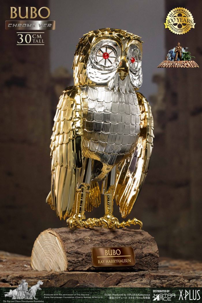 Ray Harryhausen 100th Anniversary - Baby Bird Bubo (Electroplated Version)