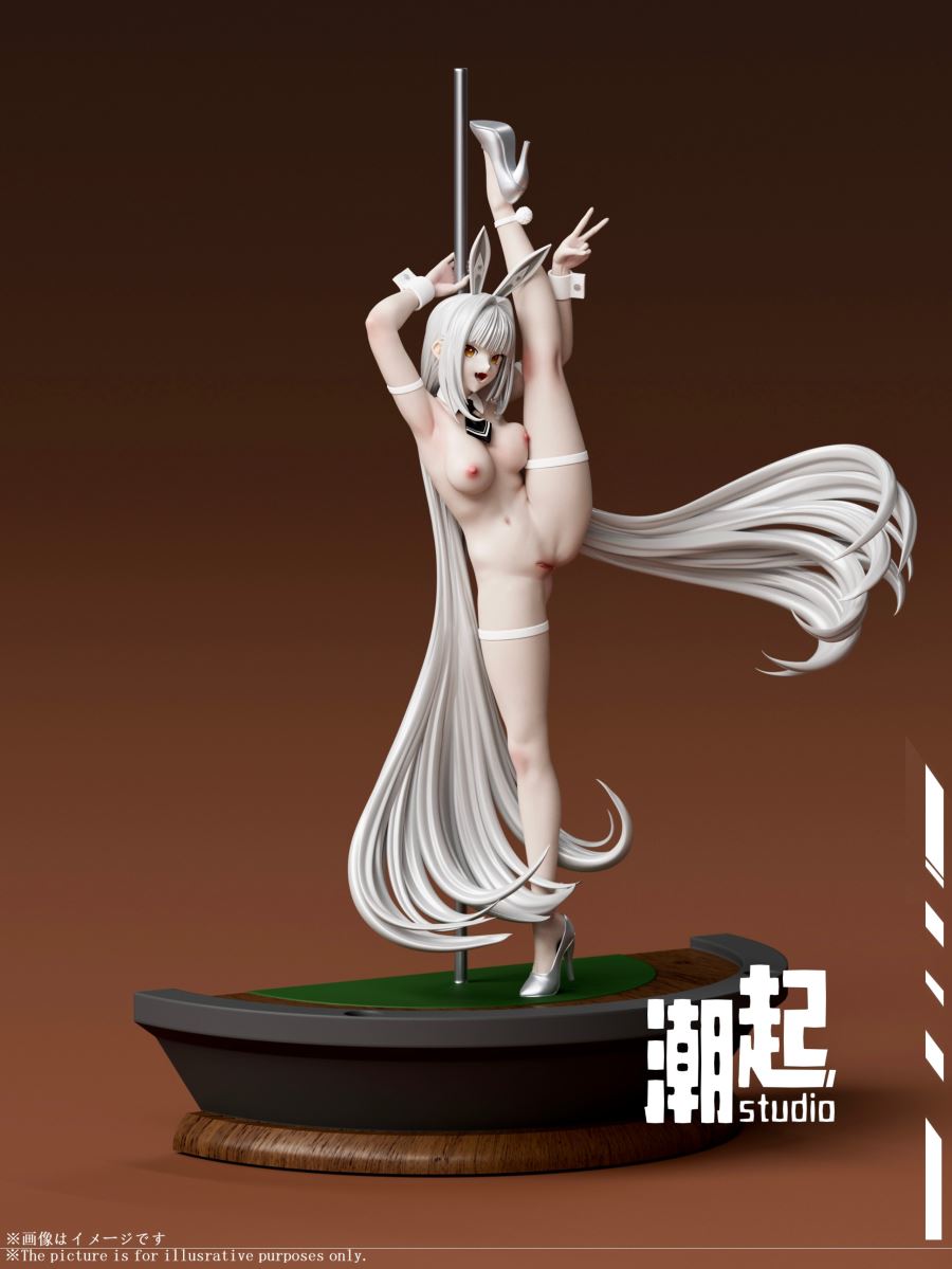 Nikke Black and White Rabbit Bunny 1/6