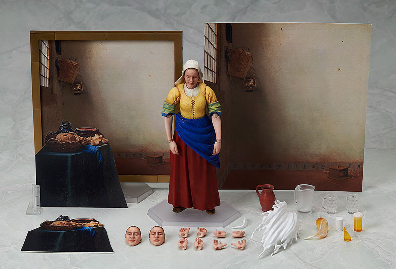 figma The Table Museum The Milkmaid by Vermeer