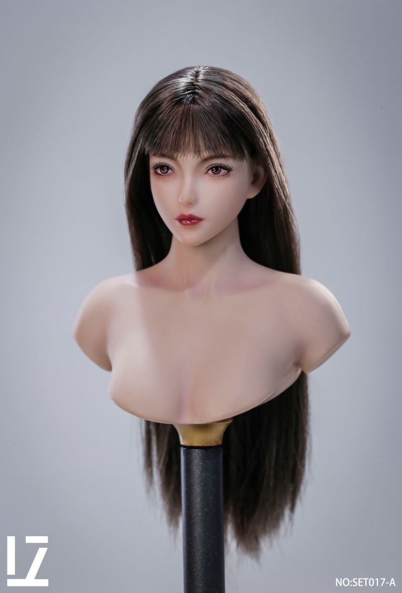 female head sculpture [SET017] 1/6