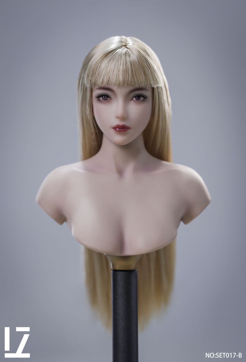 female head sculpture [SET017] 1/6