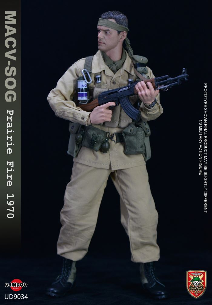 Vietnam War U.S. Army Research and Observation Group - Operation Prairie Fire 1970 1/6