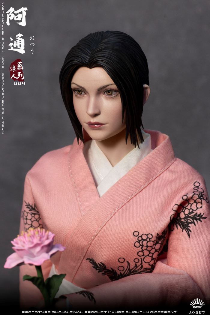 Ronin series-Atong female Ronin movable doll [JK-007] 1/6