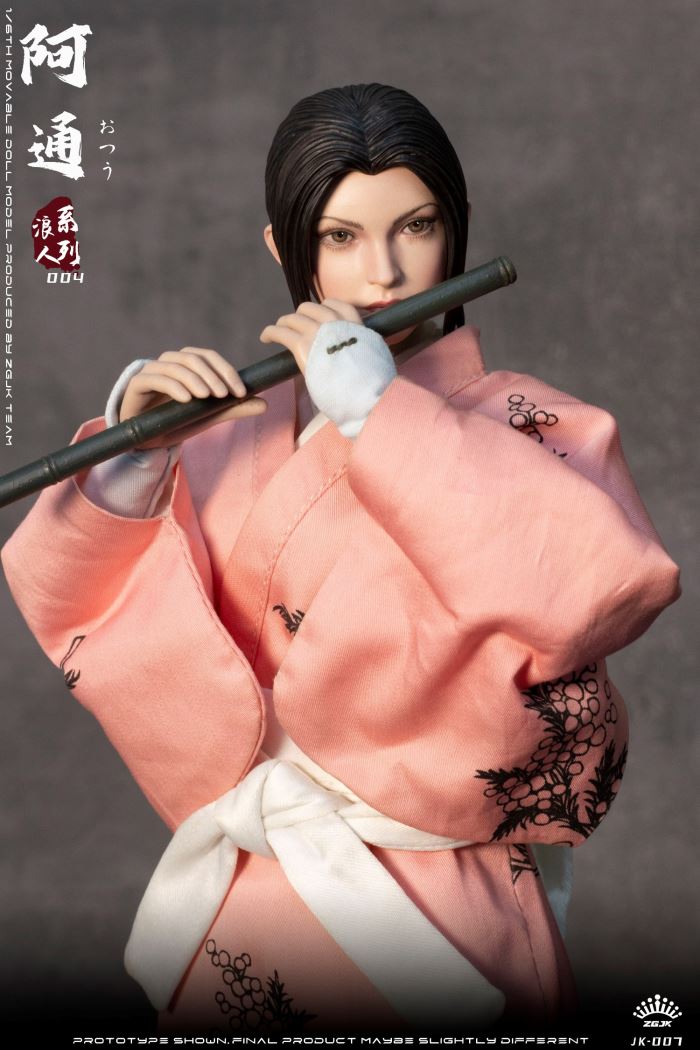 Ronin series-Atong female Ronin movable doll [JK-007] 1/6
