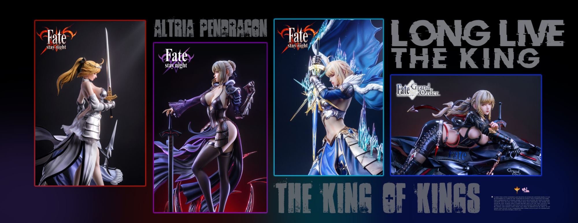 Saber Alter Artria Pendragon Motorcycle - Fate/Grand Order