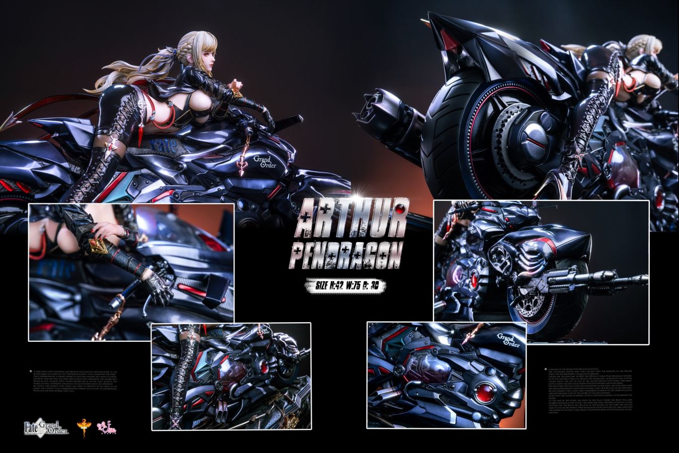 Saber Alter Artria Pendragon Motorcycle - Fate/Grand Order