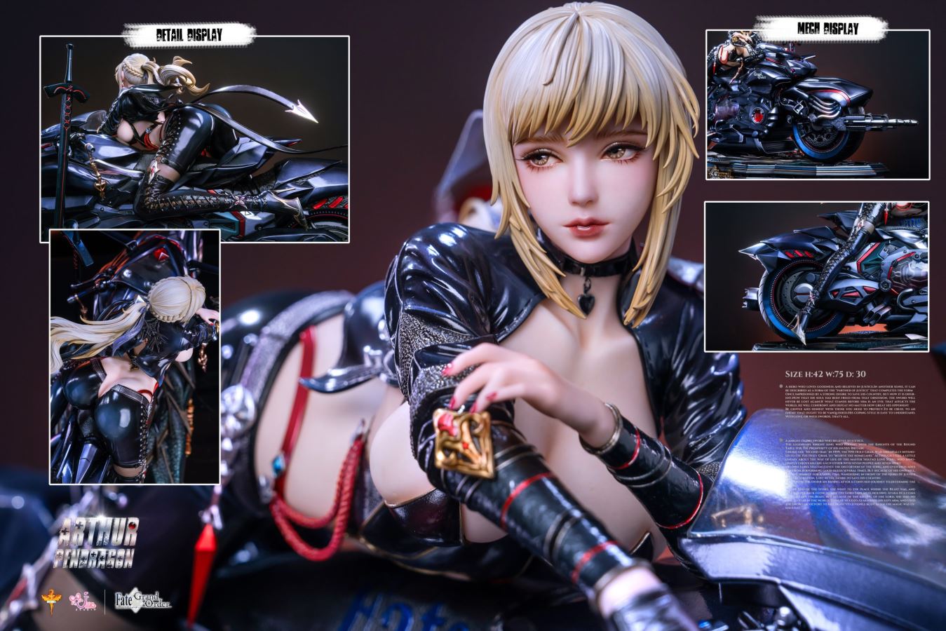 Saber Alter Artria Pendragon Motorcycle - Fate/Grand Order