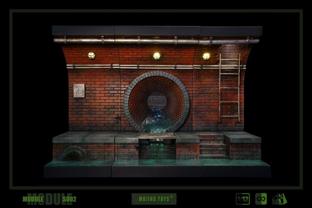 merican Comics Sewer Scene 1/12