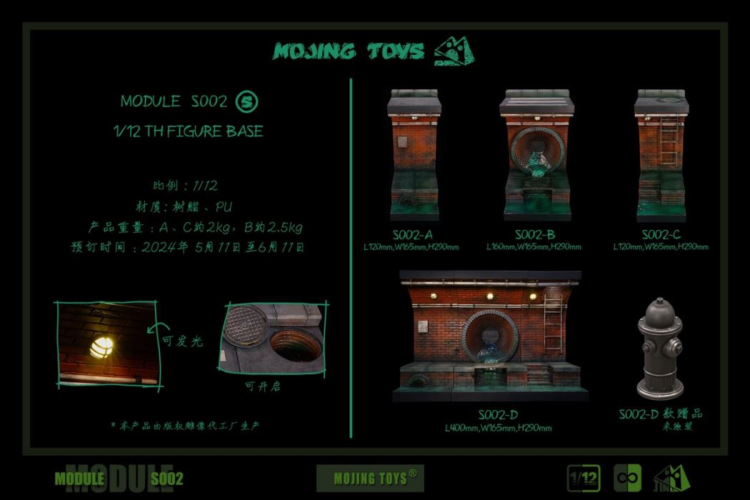 merican Comics Sewer Scene 1/12