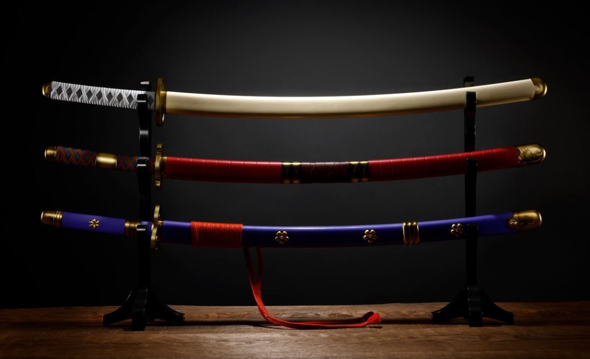 PROPLICA Roronoa Zoro Three Swords Set (Wado Ichimonji, Sandai Kitetsu, Enma)