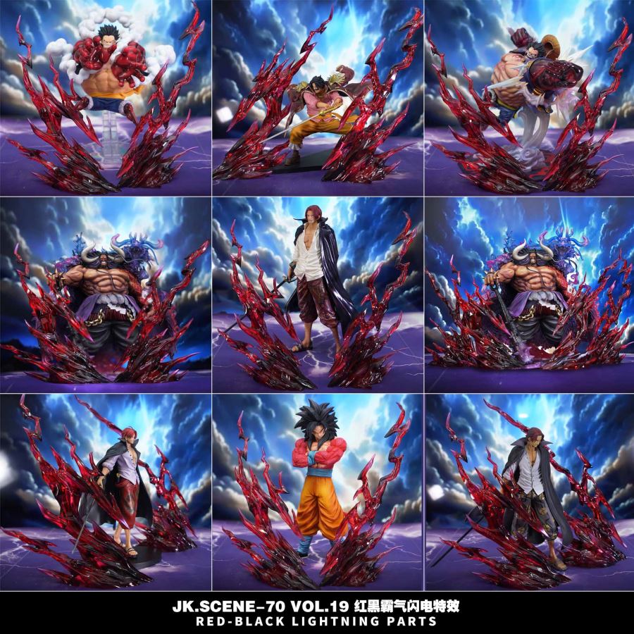 Shanks Special Effect Accessories & Red and Black Domineering Lightning