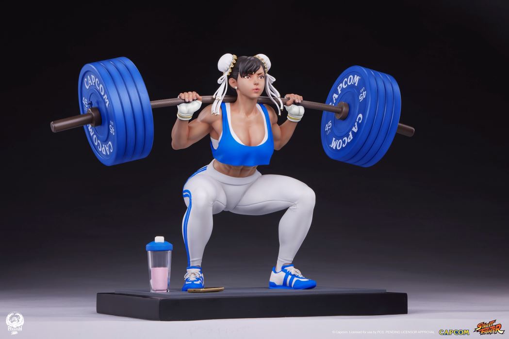 Chunli Weightlifting - Street Fighter