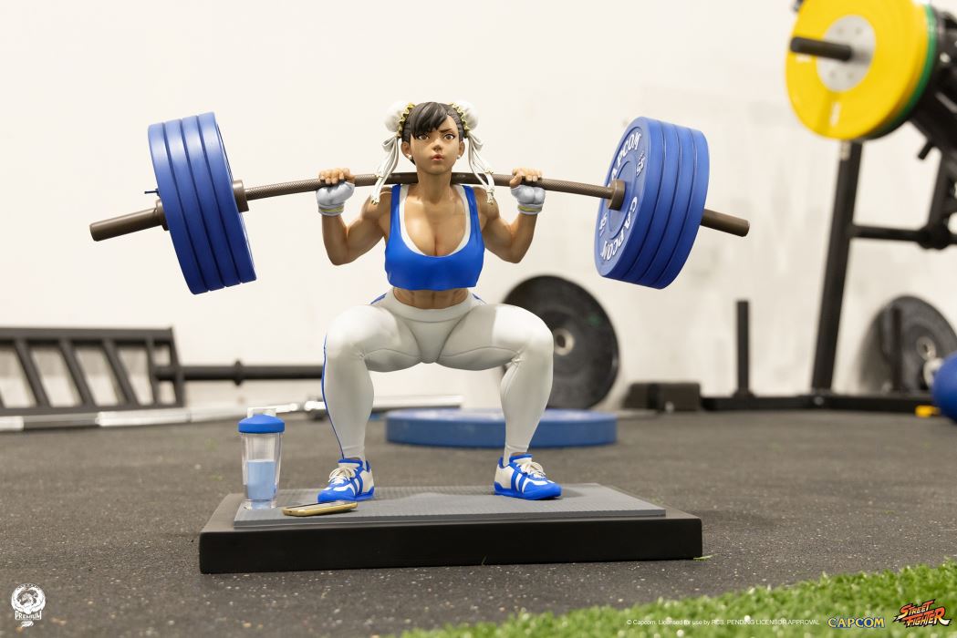 Chunli Weightlifting - Street Fighter