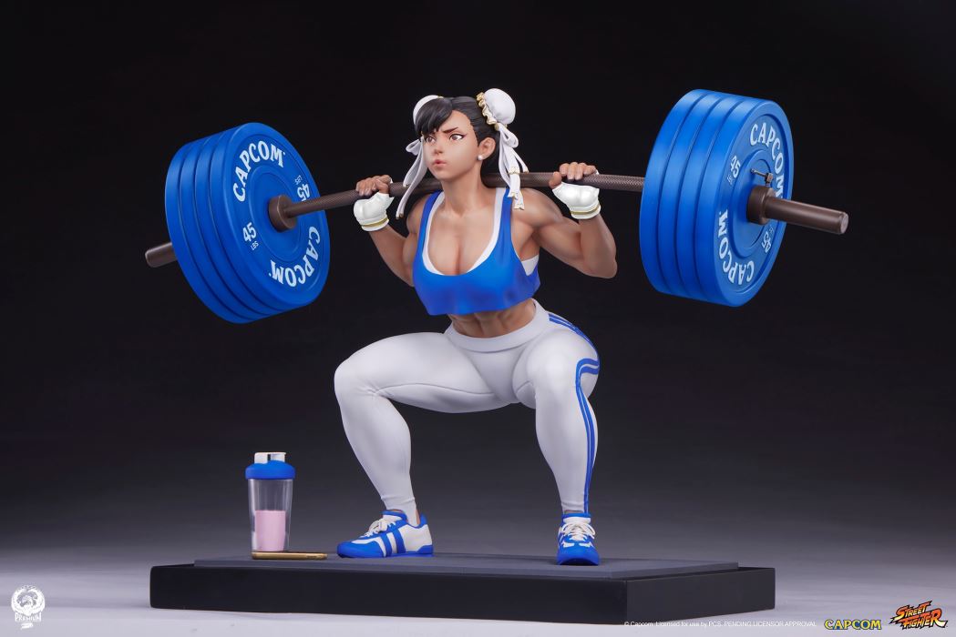 Chunli Weightlifting - Street Fighter