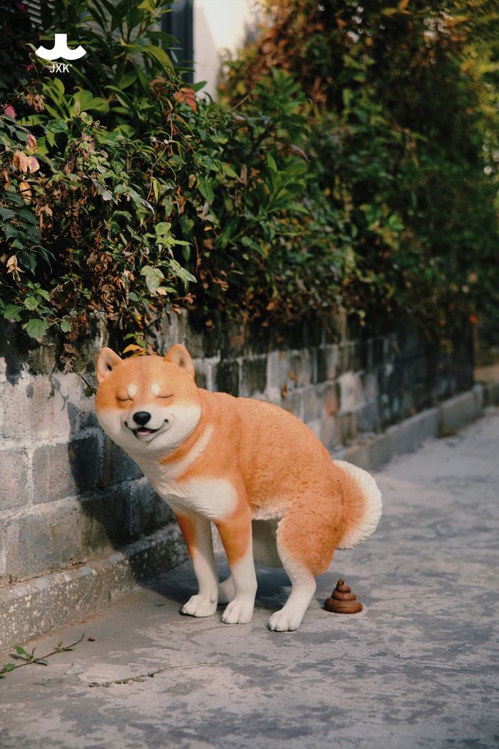Half Squatting Shiba Inu 1/1