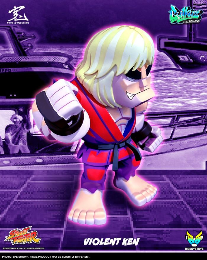 Street Fighter Bulkyz Collections Violent Ken