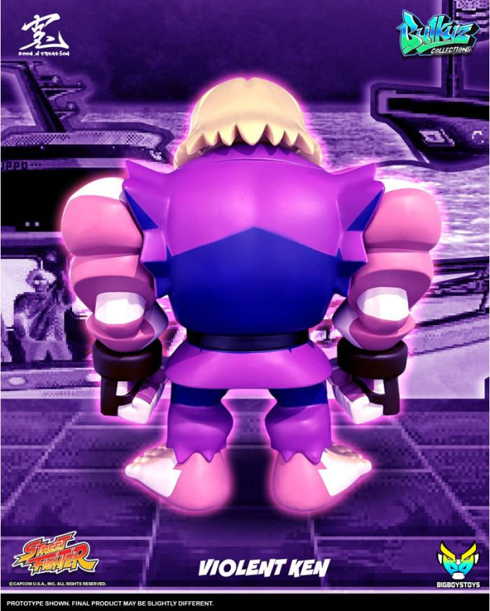 Street Fighter Bulkyz Collections Violent Ken
