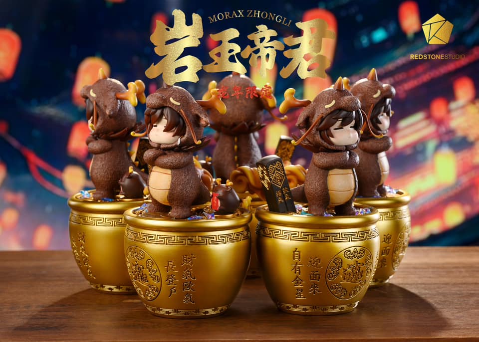 Lucky Little Zhongli - Genshin Impact 