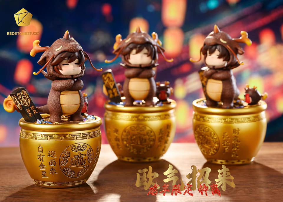 Lucky Little Zhongli - Genshin Impact 