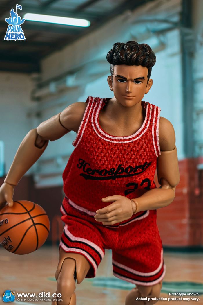 Basketball Players - Red Team 1/12