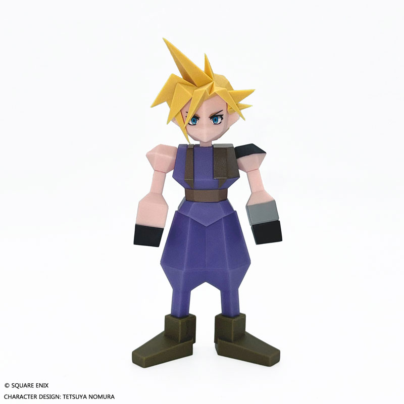 FINAL FANTASYVII Polygon Soft Vinyl Cloud Strife