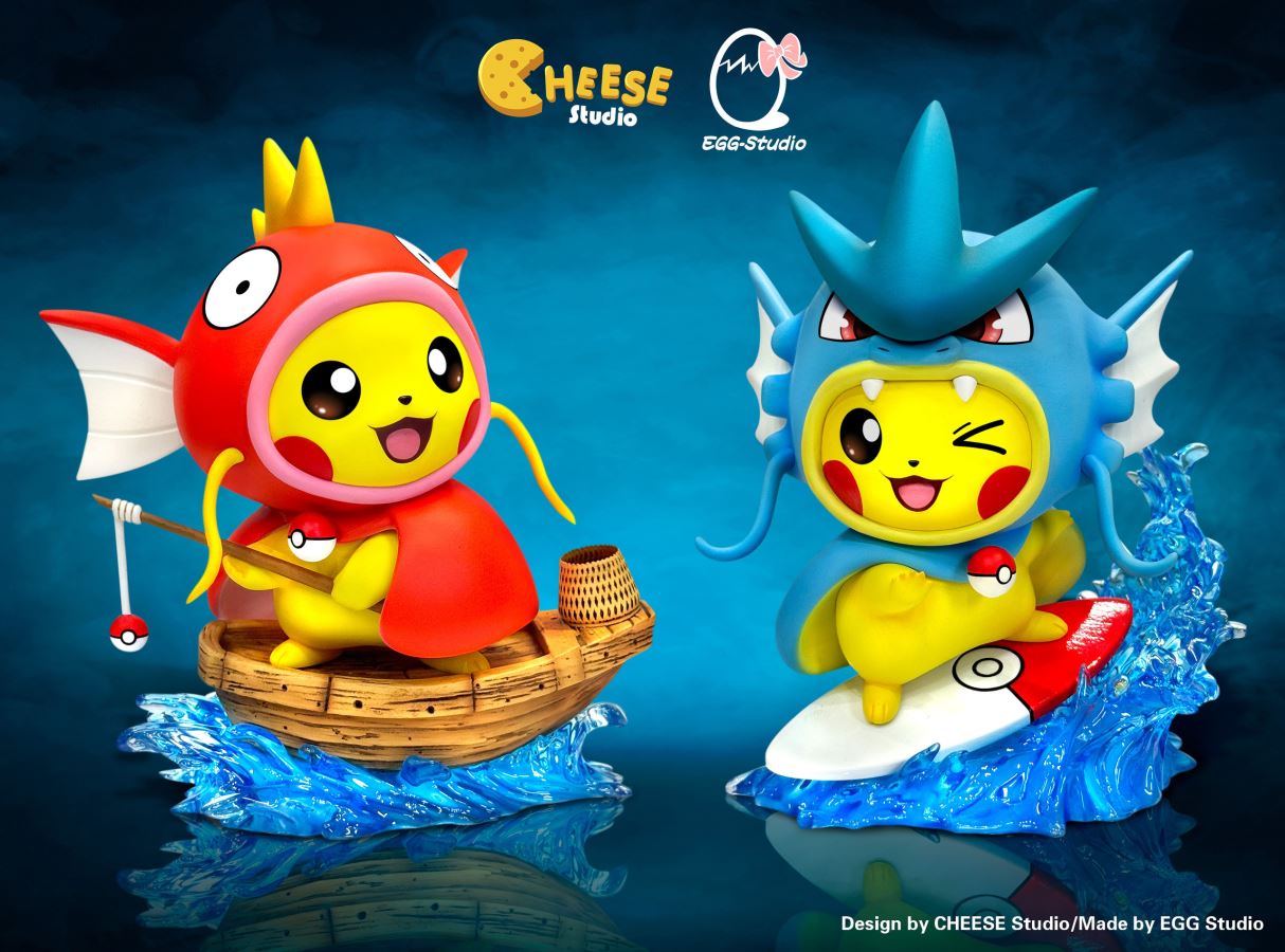 Pikachu cos Magikarp & Gyarados