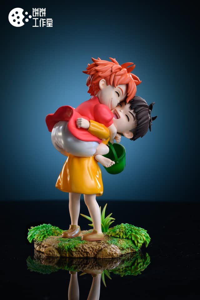Ponyo & Sosuke - Ponyo on the cliff