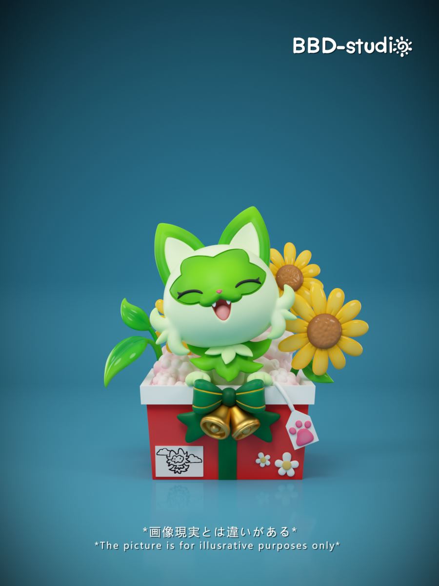 Potted Plant #4 Christmas Gift Sprigatito - Pokemon