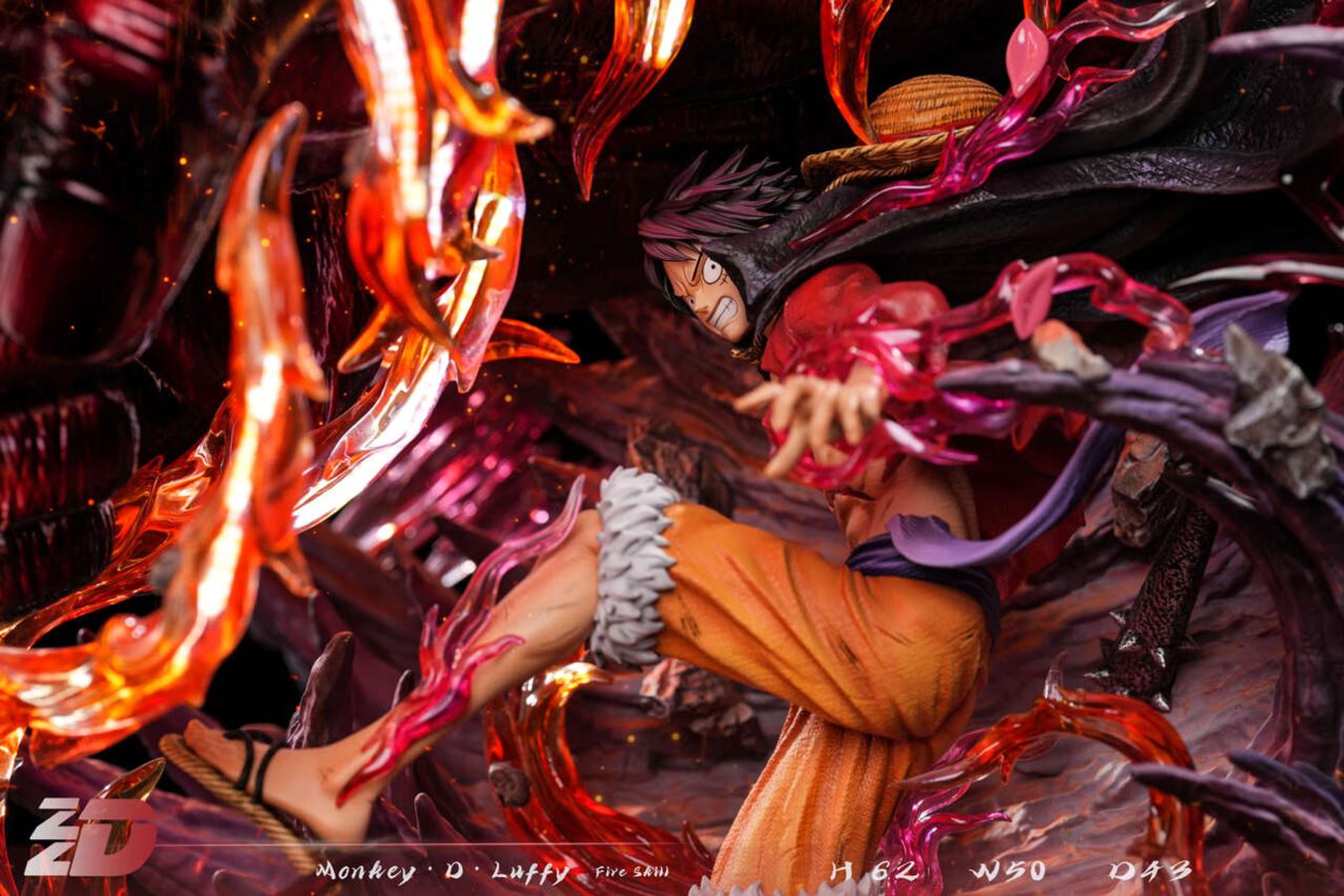 RED ROC Luffy - One Piece 1/6