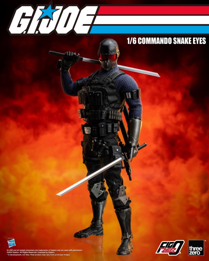 FigZero Commander Snake Eyes - GI Joe Special Forces 1/6