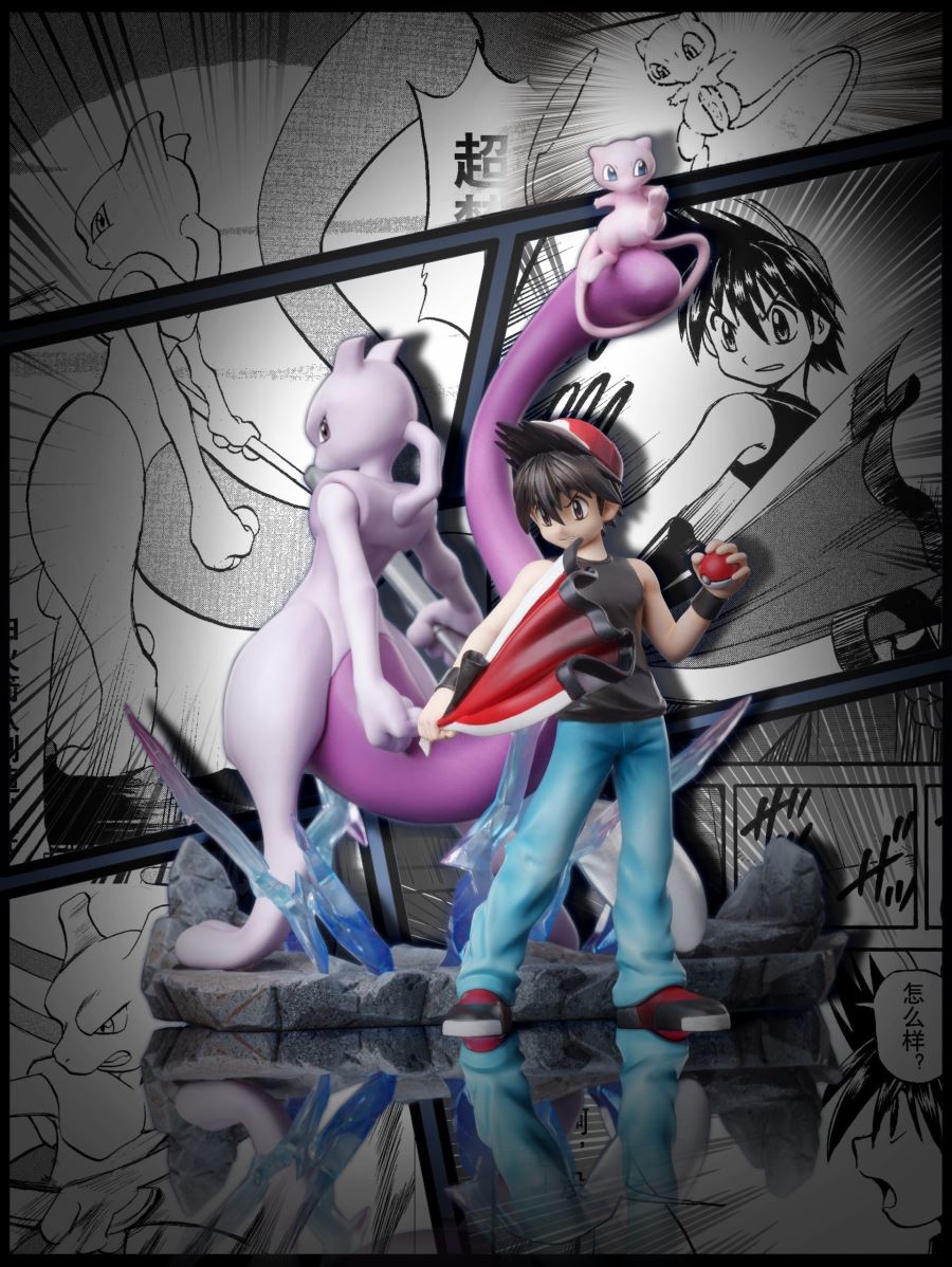 Red & Mewtwo - Pokemon Adventures