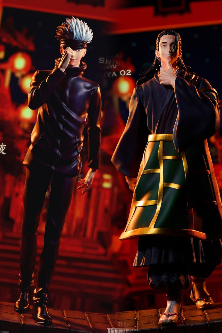 Satoru Gojo & Kenjaku - Jujutsu Kaisen