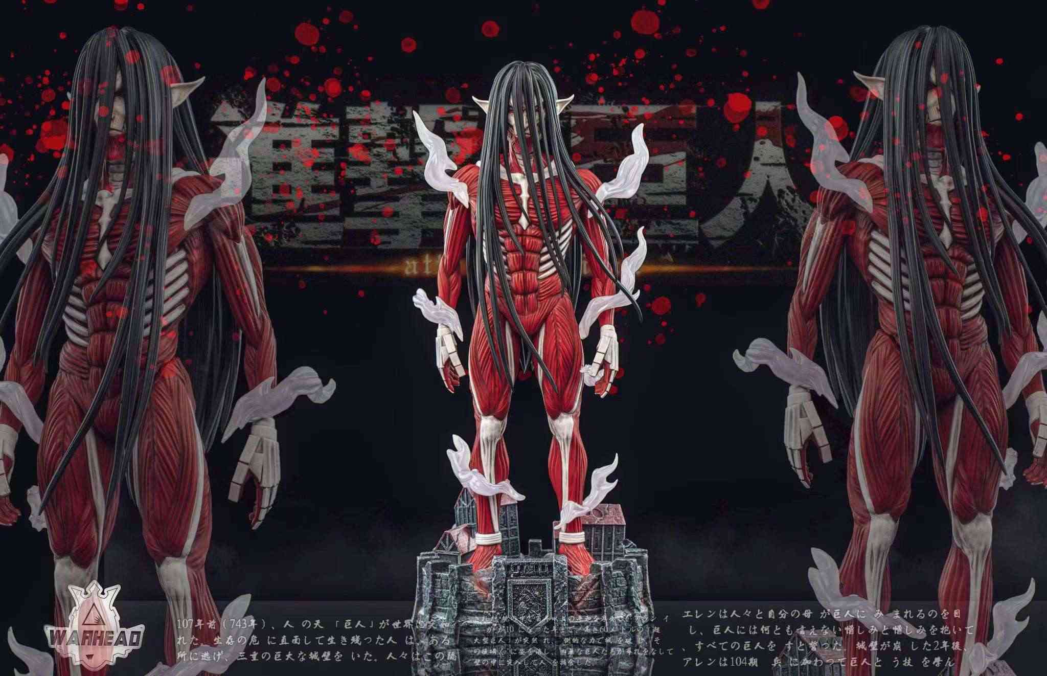 Side Story Colossus-Like Titan Eren Yeager – Attack On Titan