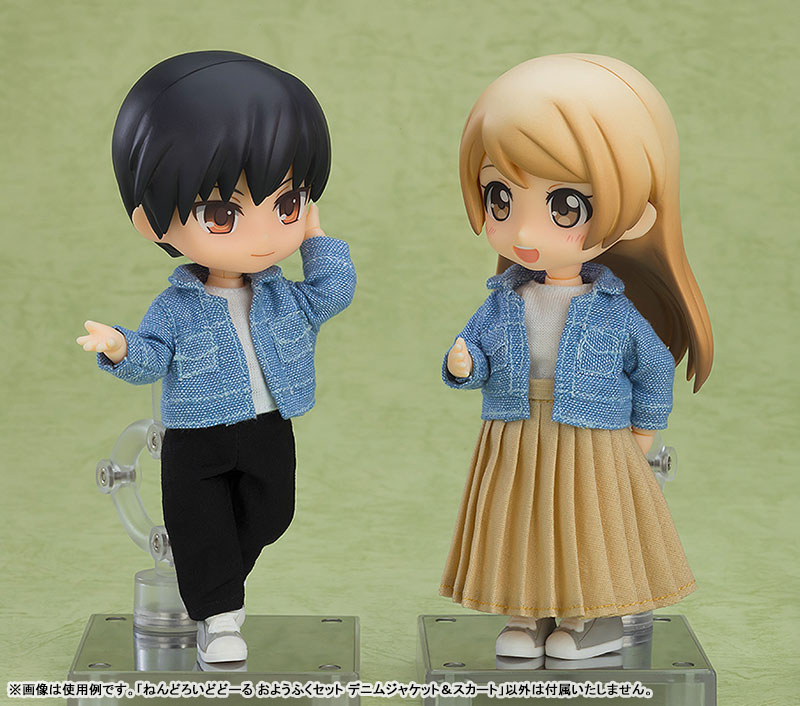 Nendoroid Doll Outfit Set Denim Jacket & Skirt