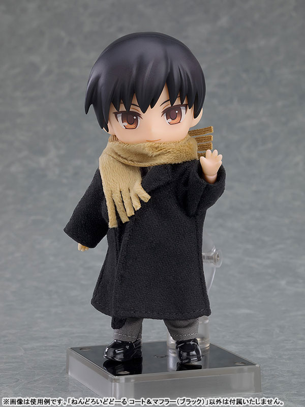 Nendoroid Doll Coat & Scarf (Black)